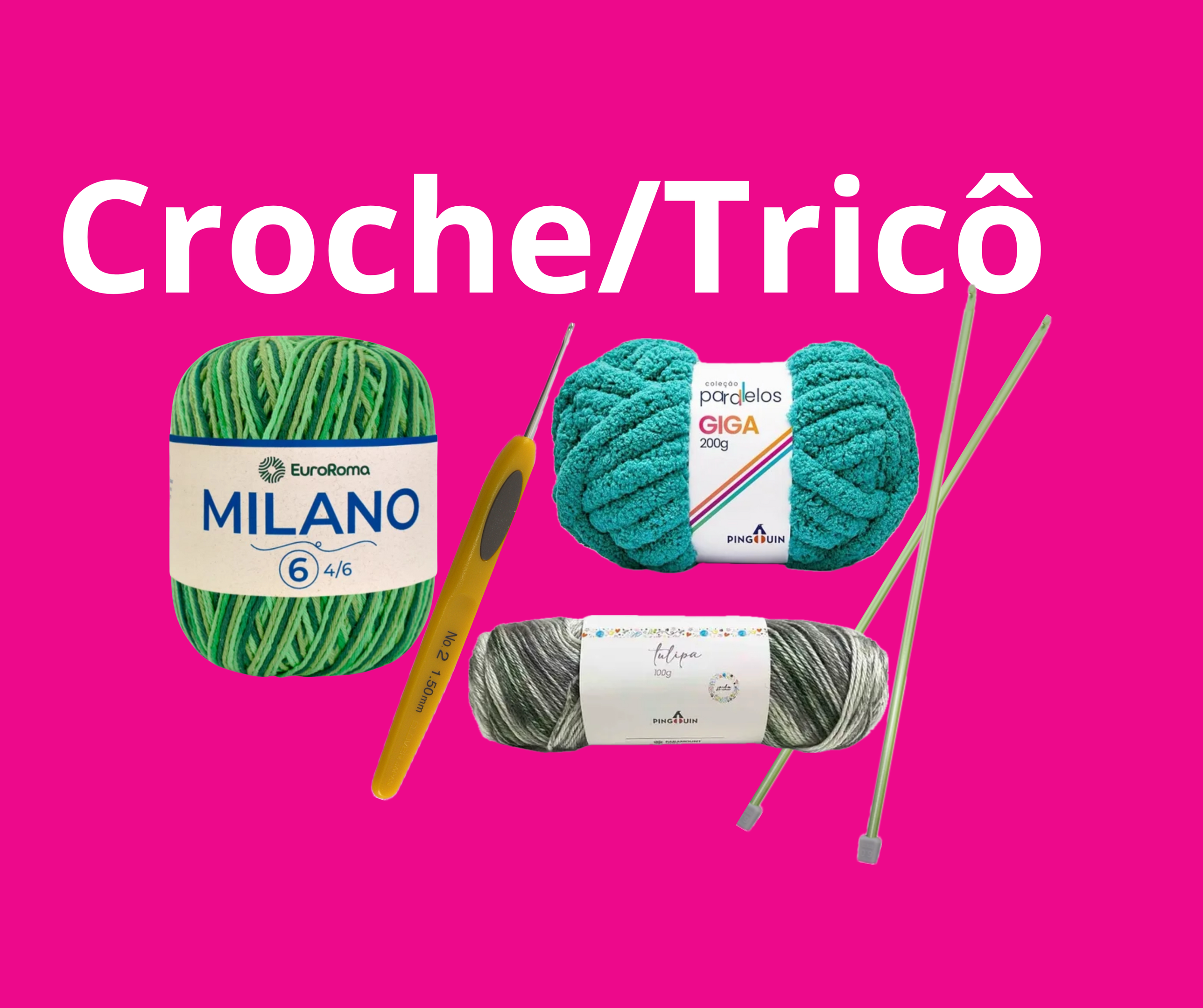 trico e croche